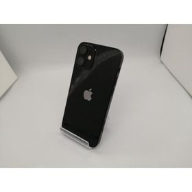【中古】Apple 楽天モバイル 【SIMフリー】 iPhone 12 mini 64GB ブラック MGA03J/A【OSU301】保証期間１ヶ月【ランクC】