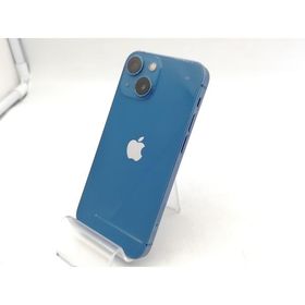 【中古】Apple 楽天モバイル 【SIMフリー】 iPhone 13 mini 128GB ブルー MLJH3J/A【大宮東口】保証期間１週間【ランクC】
