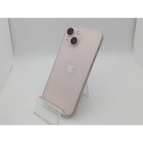 【中古】Apple 国内版 【SIMフリー】 iPhone 13 mini 128GB ピンク MLJF3J/A【新橋烏森通り】保証期間１週間【ランクC】