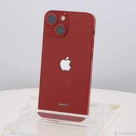 〔中古〕Apple(アップル) iPhone13 mini 128GB プロダクトレッド MLJG3J／A SIMフリー〔297-ud〕