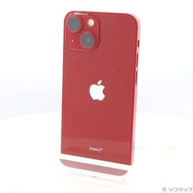 〔中古〕Apple(アップル) iPhone13 mini 128GB プロダクトレッド MLJG3J／A SIMフリー〔251-ud〕