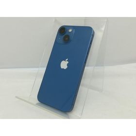【中古】Apple 国内版 【SIMフリー】 iPhone 13 mini 256GB ブルー MLJN3J/A【川崎】保証期間１ヶ月【ランクC】