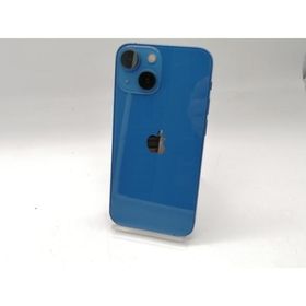 【中古】Apple 国内版 【SIMフリー】 iPhone 13 mini 128GB ブルー MLJH3J/A【吉祥寺】保証期間１週間【ランクC】