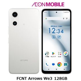 FCNT エフシーエヌティー arrows We3 M09 128GB ホワイト イオンモバイル