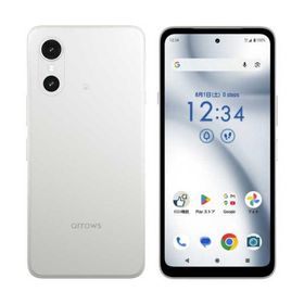 FCNT SIMフリースマートフォン arrows We3 M09 / Dimensity 6300 / 6.1インチ 8GB+128GB ホワイト PBC00001JP