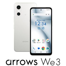 FCNT arrows We3 M09(4GB/ 64GB)ホワイト(SIMフリー版) PBC00015JP 返品種別A