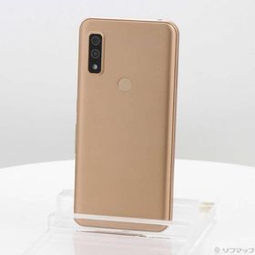 〔中古〕FUJITSU(富士通） arrows We 64GB ローズゴールド FCG01 au SIMフリー〔352-ud〕