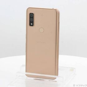 〔中古〕FUJITSU(富士通） arrows We 64GB ローズゴールド FCG01 au SIMフリー〔352-ud〕