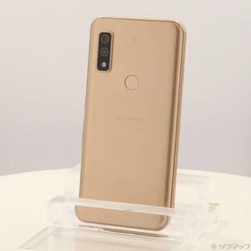〔中古〕FUJITSU(富士通） arrows We 64GB ローズゴールド FCG01 au SIMフリー〔348-ud〕