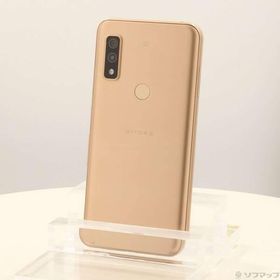 〔中古〕FUJITSU(富士通） arrows We 64GB ローズゴールド FCG01 au SIMフリー〔258-ud〕