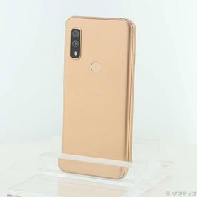 〔中古〕FUJITSU(富士通） arrows We 64GB ローズゴールド FCG01 au SIMフリー〔377-ud〕