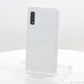 〔中古〕FUJITSU(富士通） arrows We 64GB ホワイト FCG01 au SIMフリー〔258-ud〕