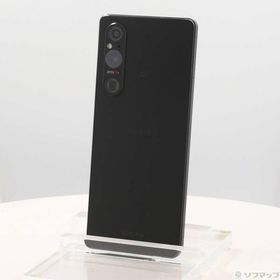 〔中古〕SONY(ソニー) Xperia 1 V 256GB ブラック SOG10 au SIMフリー〔349-ud〕