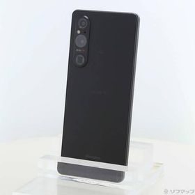 〔中古〕SONY(ソニー) Xperia 1 V 256GB ブラック SO-51D docomo SIMフリー〔377-ud〕