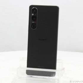 〔中古〕SONY(ソニー) Xperia 1 V 256GB ブラック SO-51D docomo SIMフリー〔269-ud〕