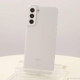 〔中古〕SAMSUNG(サムスン) Galaxy S21 5G 256GB ファントムホワイト SCG09 auロック解除SIMフリー〔198-ud〕