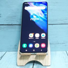 au Galaxy S21 5G SCG09 ファントムホワイト 本体 白ロム SIMロック解除済み SIMフリー 美品 574362