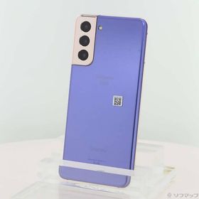 〔中古〕SAMSUNG(サムスン) Galaxy S21 5G 256GB ファントムバイオレット SC-51B docomoロック解除SIMフリー〔269-ud〕