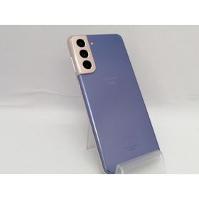 【中古】SAMSUNG docomo 【SIMロック解除済み】 Galaxy S21 5G ファントムバイオレット 8GB 256GB SC-51B【川越クレアモール】保証期間１ヶ月【ランクB】