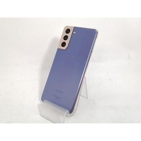【中古】SAMSUNG docomo 【SIMロック解除済み】 Galaxy S21 5G ファントムバイオレット 8GB 256GB SC-51B【新宿】保証期間１ヶ月【ランクB】