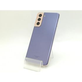 【中古】SAMSUNG docomo 【SIMロック解除済み】 Galaxy S21 5G ファントムバイオレット 8GB 256GB SC-51B【静岡】保証期間１ヶ月【ランクB】