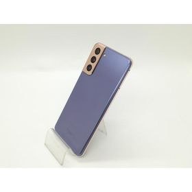 【中古】SAMSUNG docomo 【SIMロック解除済み】 Galaxy S21 5G ファントムバイオレット 8GB 256GB SC-51B【静岡】保証期間１ヶ月【ランクB】