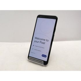 【中古】Google 国内版 【SIMフリー】 Pixel 3a G020H 64GB Just Black【仙台駅東口】保証期間１ヶ月【ランクC】