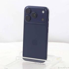 〔中古〕Apple(アップル) iPhone17 Pro 1TB ディープブルー MG8F4J／A SIMフリー〔262-ud〕
