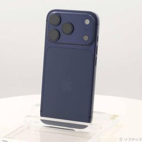 〔中古〕Apple(アップル) iPhone17 Pro 1TB ディープブルー MG8F4J／A SIMフリー〔258-ud〕