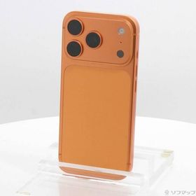 〔中古〕Apple(アップル) iPhone17 Pro 1TB コズミックオレンジ MG8E4J／A SIMフリー〔348-ud〕