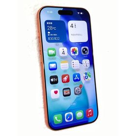 中古 Apple iPhone17 Pro 512GB コズミックオレンジ MG8A4J／A SIMフリー ※eSIMが必要です
