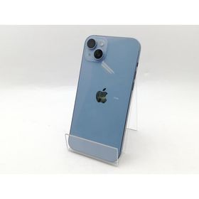 【中古】Apple 国内版 【SIMフリー】 iPhone 14 Plus 128GB ブルー MQ4H3J/A【津田沼】保証期間１ヶ月【ランクC】
