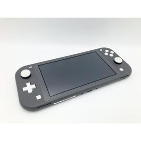 【中古 動作確認済 キズ大 画面ヤケあり】 Nintendo Switch Lite グレー