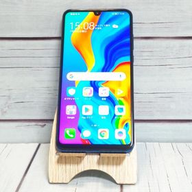 Y!mobile Huawei P30 lite MAR-LX2J ブルー 本体 白ロム SIMロック解除済み SIMフリー B834479