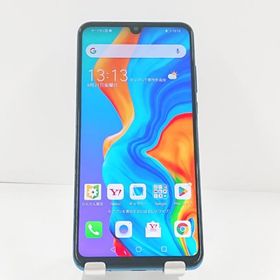HUAWEI P30 lite MAR-LX2J SIMフリー ピーコックブルー 送料無料 即決 本体 c22105