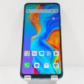HUAWEI P30 lite MAR-LX2J SIMフリー ピーコックブルー 送料無料 即決 本体 c22104