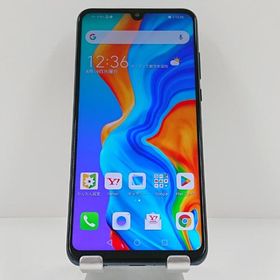 HUAWEI P30 lite MAR-LX2J Y!mobile ミッドナイトブラック 送料無料 即決 本体 c22101