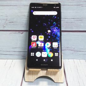 docomo SONY Xperia XZ2 64GB ブラック SO-03K 本体 白ロム SIMロック解除済み SIMフリー 266308
