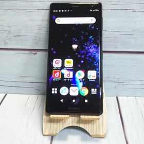 docomo SONY Xperia XZ2 64GB ブラック SO-03K 本体 白ロム SIMロック解除済み SIMフリー 260236
