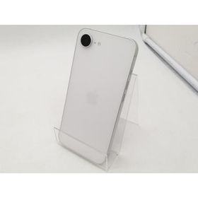 【中古】Apple au 【SIMフリー】 iPhone 17e 256GB ホワイト MHRP4J/A【札幌南2条】保証期間１ヶ月【ランクA】
