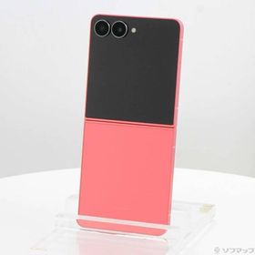 〔中古〕SAMSUNG(サムスン) Galaxy Z Flip7 256GB コーラルレッド SM-F766QZRASJP SIMフリー〔269-ud〕