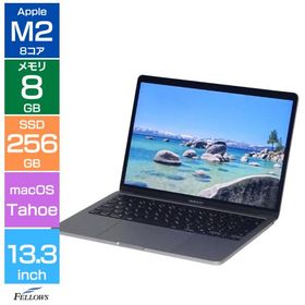 Aランク 良品 中古 Apple MacBook Pro 13インチ 2022 A2338 スペースグレイ M2 8コア macOS Tahoe Touch Bar Thunderbolt3 元箱 JIS配列 ノートPC