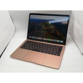 【中古】Apple MacBook Air 13インチ Corei5:1.6GHz 256GB ゴールド MREF2J/A (Late 2018)【広島本通】保証期間１ヶ月【ランクB】