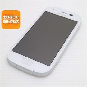 新品同様 F-04J らくらくスマートフォン4 ホワイト 即日発送 スマホ DoCoMo 富士通 本体 白ロム あすつく 土日祝発送OK