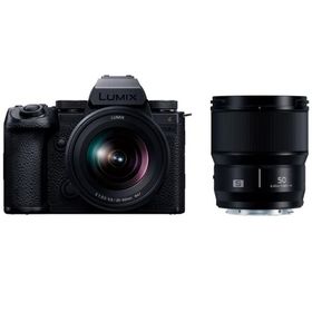 パナソニック デジタル一眼カメラ LUMIX DC-S5M2XW ダブルレンズキット