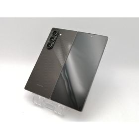 【中古】SAMSUNG 国内版 【SIMフリー】 Galaxy Z Fold6 クラフテッドブラック 12GB 256GB SM-F956QAKASJP【ECセンター】保証期間１ヶ月【ランクC】