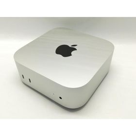 【中古】Apple Mac mini M4(CPU:10C/GPU:10C) 16GB/256GB シルバー MU9D3J/A (M4・2024)【秋葉4号】保証期間１ヶ月【ランクA】