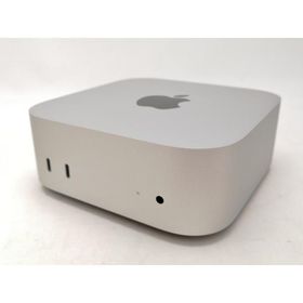 【中古】Apple Mac mini M4(CPU:10C/GPU:10C) 16GB/256GB シルバー MU9D3J/A (M4・2024)【新宿2】保証期間１ヶ月【ランクA】