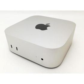 【中古】Apple Mac mini M4(CPU:10C/GPU:10C) 16GB/256GB シルバー MU9D3J/A (M4・2024)【秋葉4号】保証期間１ヶ月【ランクB】