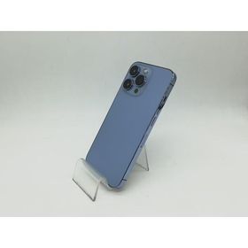 【中古】Apple SoftBank 【SIMフリー】 iPhone 13 Pro 512GB シエラブルー MLV03J/A【秋葉4号】保証期間１ヶ月【ランクC】